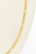 14 karaat Figaro ketting - 55,3 cm
