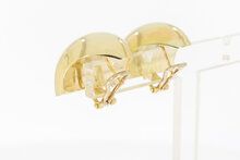 14 karaat goud klassieke Oorclips - 2,8 cm