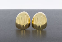 14 karaat goud klassieke Oorclips - 2,8 cm