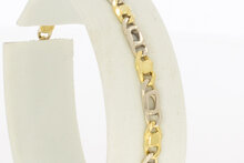 18 karaat Figaro armband - 16,5 cm