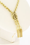 14 karaat gouden Koordketting - 48 cm