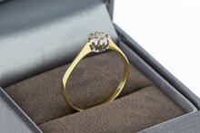 14 karaat gouden rozetring - 18,5 mm