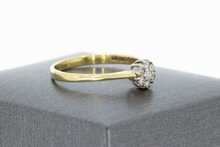 14 karaat gouden rozetring - 18,5 mm