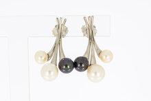 Parels oorbellen 18 karaat goud - 2,8 cm