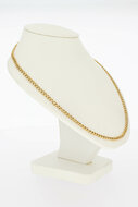 Gourmet- ketting 14 karaat goud - 53 cm