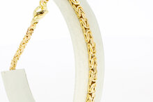 14 karaat Byzantijnse armband - 23 cm