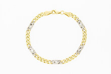 14 karaat Infinity Armband - 18,5 cm