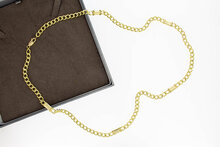 Gourmet ketting 14 karaat - 65,7 cm