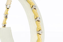 Diamant armband 18 karaat goud - 19,7 cm