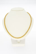 Venetiaanse ketting 18 karaat goud - 76,8 cm