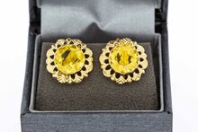 14 karaat gouden oorknopjes - 1,5 cm