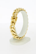 Gourmet armband 14 Krt goud - 20 cm