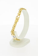 14 Karaat goud Koningsarmband - 22,5 cm