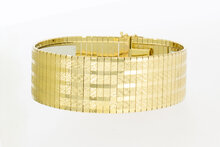 14 Karaat gouden Retro armband - 20,3 cm