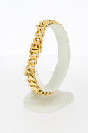 Gourmet armband 18 karaat - 20,5 cm
