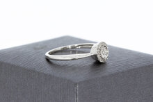 18 Karaat diamant Halo ring - 17,1 mm