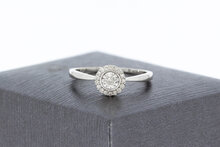 18 Karaat diamant Halo ring - 17,1 mm