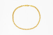 18 Karaat goud Koningsarmband - 20,4 cm