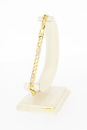 14 Karaat Gourmet goudenarmband - 24 cm