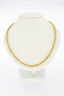14 karaat gouden Koordketting - 81,5 cm