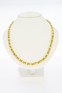 18 Karaat Valkenoog ketting goud - 59,2 cm