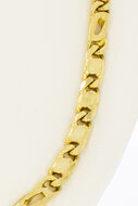18 Karaat Valkenoog ketting goud - 59,2 cm