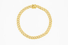 14 Karaat Gourmet armband geelgoud - 20,5 cm