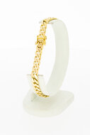 14 Karaat Gourmet armband geelgoud - 20,5 cm