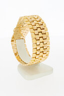Vintage 18 Karaat brede armband - 20,1 cm