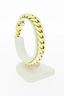 Gourmet armband 14 krt goud - 20,1 cm