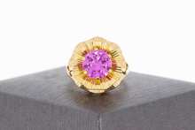 Spinel ring Spinel 18 karaat goud - 16,8 mm