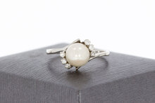 14 Karaat gouden Parelring - 18,6 mm