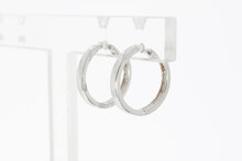 14 Karaat bicolor goud Creolen - 1,6 cm