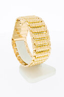 18 karaat vintage Wokkel Armband - 20,2 cm