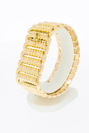 18 karaat vintage Wokkel Armband - 20,2 cm