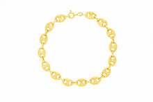 Anker armband 18K goud - 20,3 cm