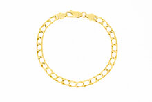 18 Karaat goud Gourmet armband - 19,1 cm