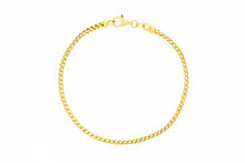 Vossenstaart armband 18K goud - 21,1 cm