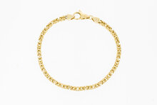 14 Karaat Byzantijnse heren armband - 24,1 cm