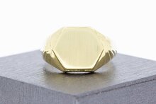 14 Karaat goud heren Zegelring - 20,7 mm