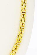 14 karaat byzantijnse mannen ketting - 75,5 cm