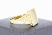 14 Karaat goud heren Zegelring - 21,2 mm