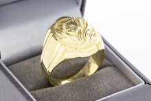 14 Karaat gouden mannen ring - 22,2 mm