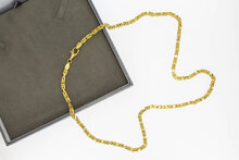 18 Karaat mannen Koningsketting - 61 cm