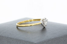 9 karaat dames hartjes ringetje - 15,4 mm