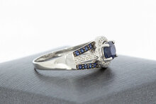 9 karaat dames saffierring - 17,6 mm