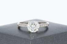 9 karaat witte dames ring - 19,2 mm