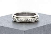 18 Karaat dames diamant ring - 16,5 mm