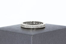 14 Karaat gouden Eternity damesring - 17,2 mm