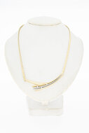14 karaat gouden dames Collier - 44,5 cm
